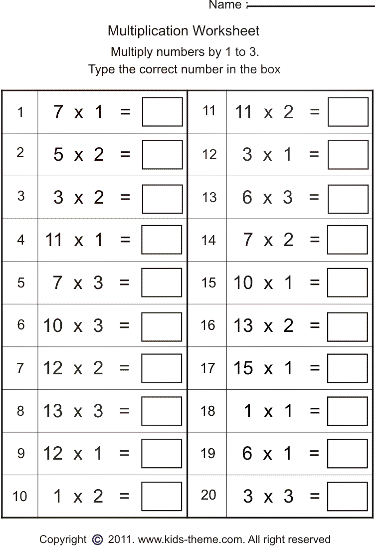 Printable Maths Worksheets For 4 Year Olds