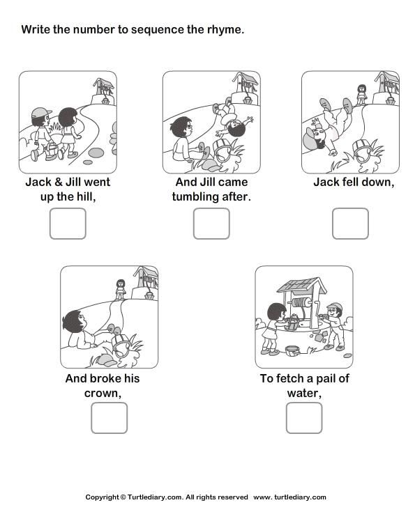 1st Grade Free Printable Sequencing Worksheets
