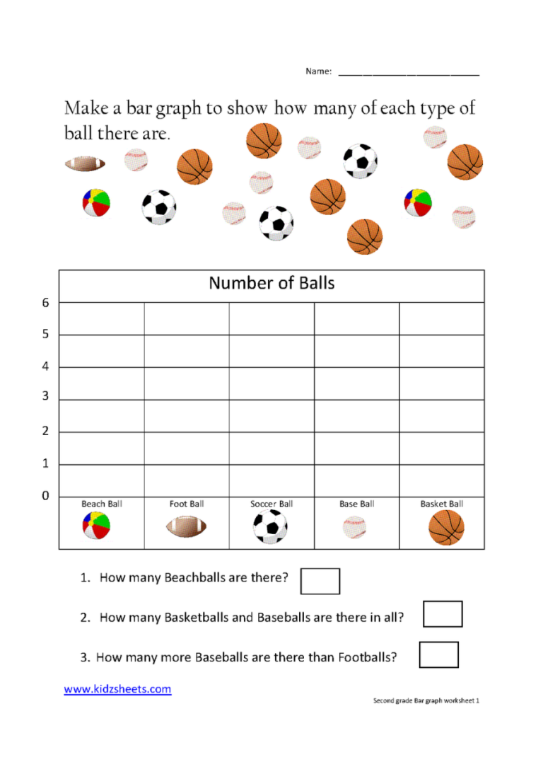 2nd Grade 1st Grade Pictograph Worksheets