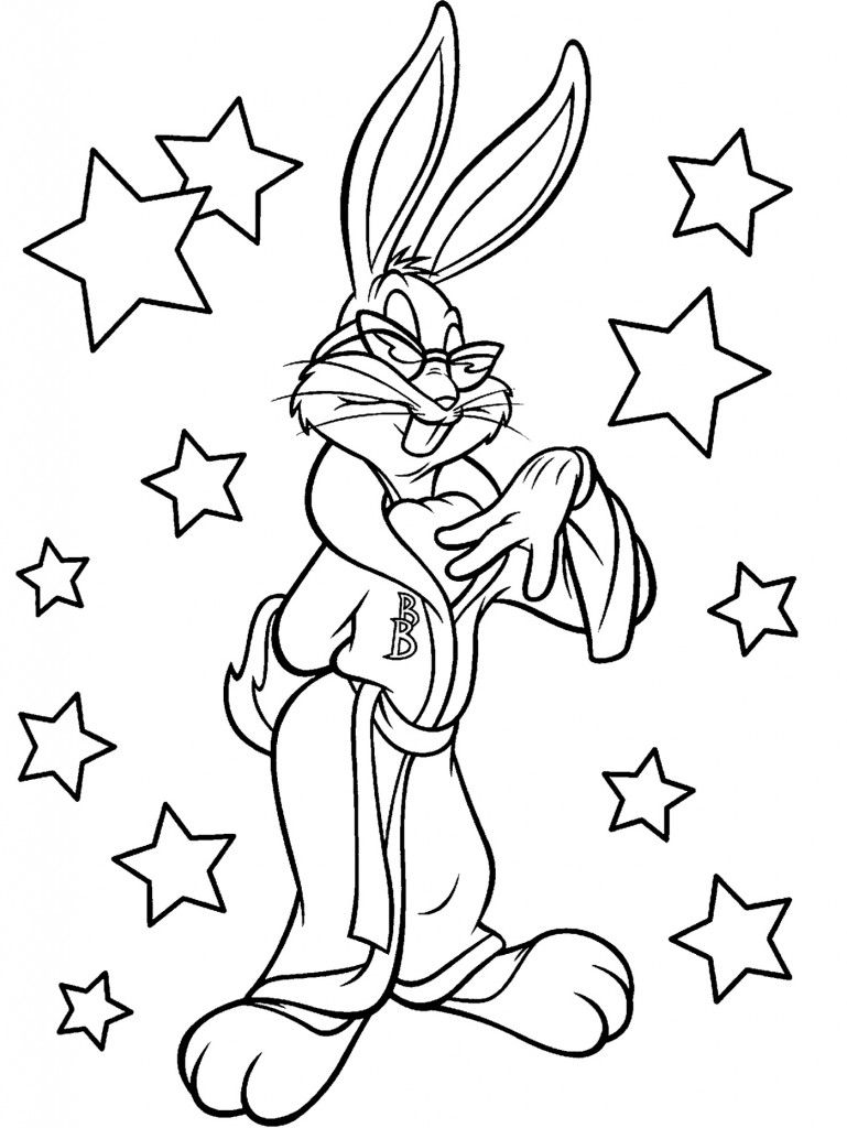 Bugs Bunny Pictures To Color