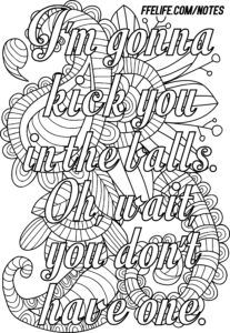 Word Coloring Pages Clean