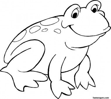 Frog Coloring Pictures