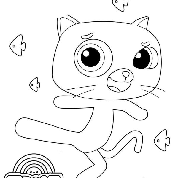 True And The Rainbow Kingdom Coloring Pages Grizelda