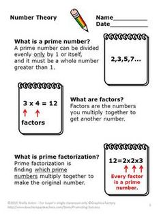 6th Grade Printable Greatest Common Factor Worksheets