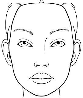 Face Coloring Pages Makeup