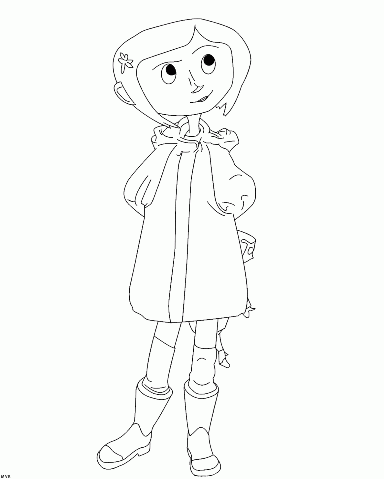 Coraline Movie Coraline Coloring Pages