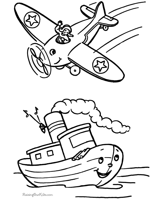 Downloadable Coloring Pages For Toddlers