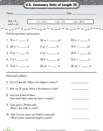 Mixed Unit Conversion Worksheet Answers