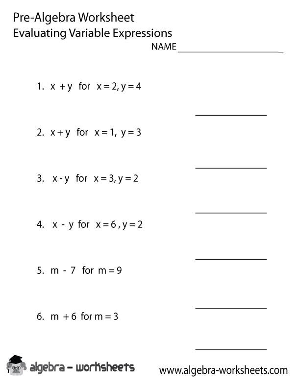 7th Grade Simplifying Expressions Worksheet