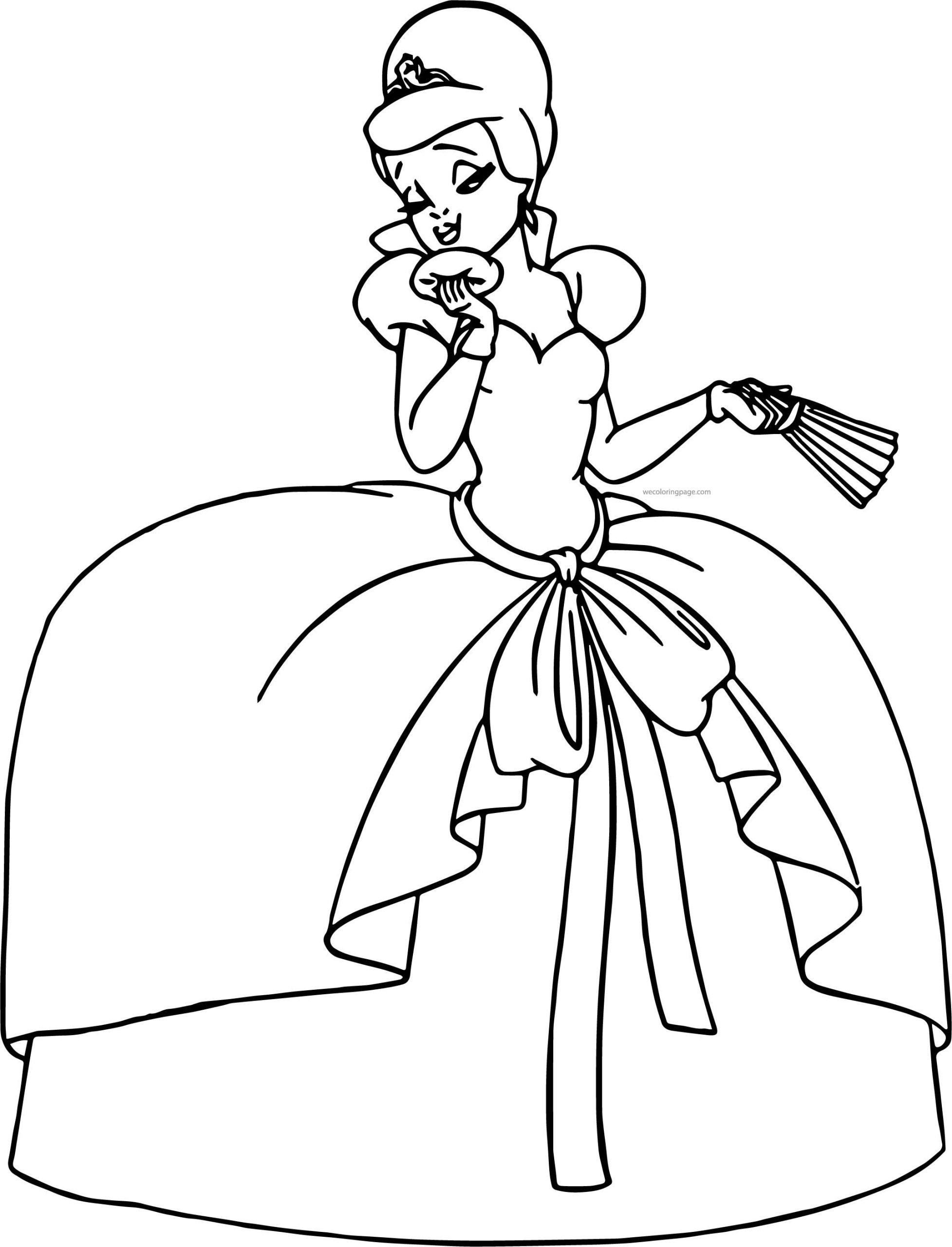 Charlotte Princess And The Frog Coloring Pages