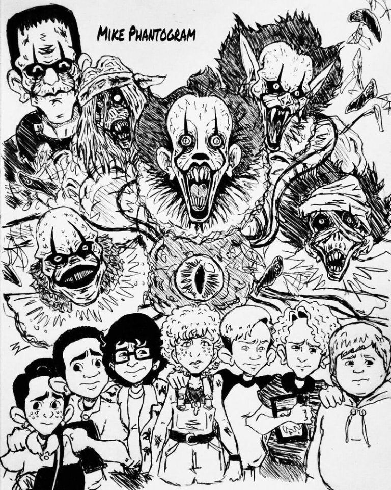 It Coloring Pages Losers Club
