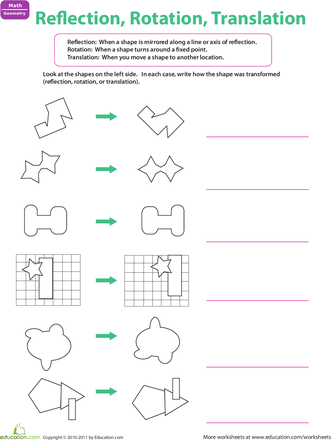 Rotational Symmetry Worksheets Pdf