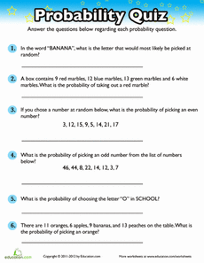 Probability Permutations And Combinations Worksheet With Answers Pdf