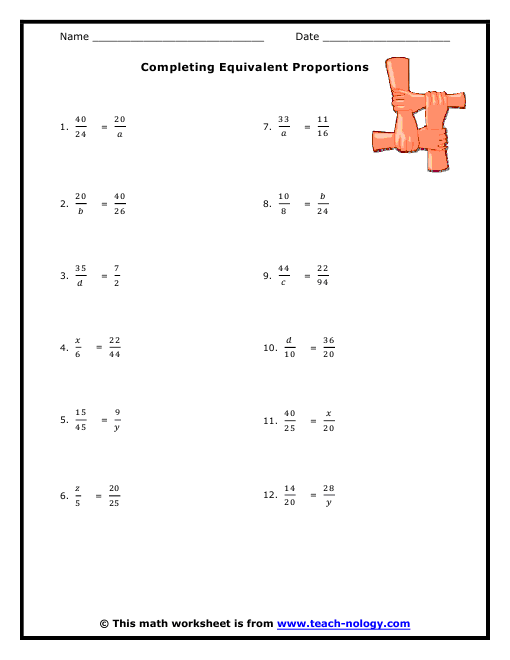 Solving Proportions Worksheet 7th Grade Answers