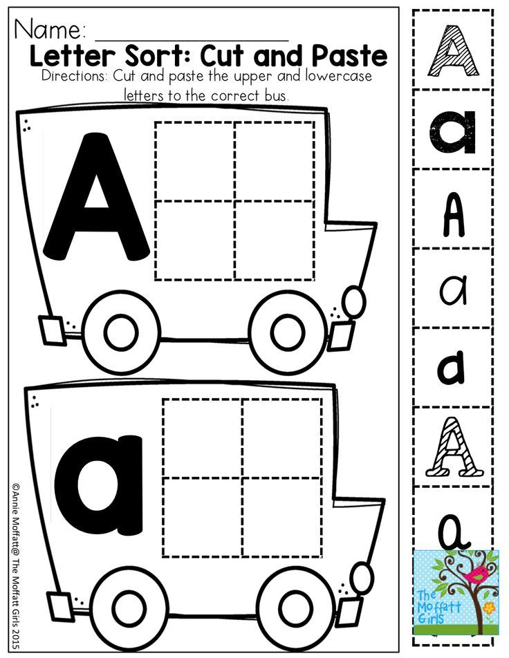 Kindergarten Letter F Worksheets Cut And Paste