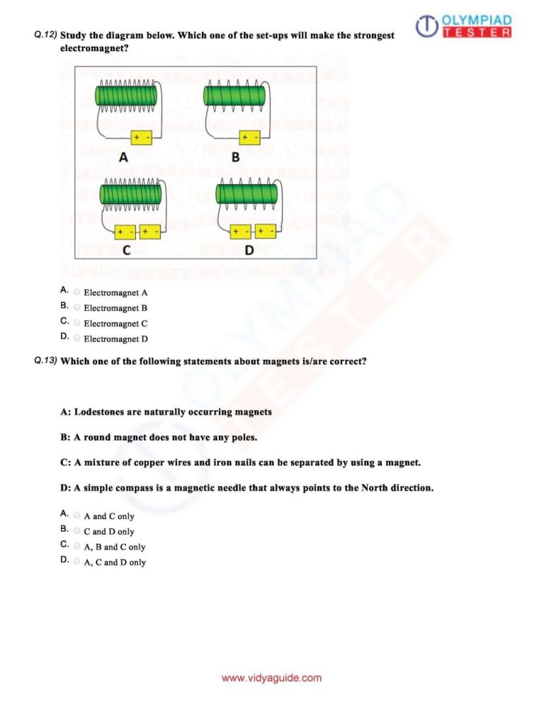 Ncert Class 6 Science Worksheets Pdf
