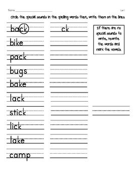 Phonics For Spelling 5th Grade Worksheets