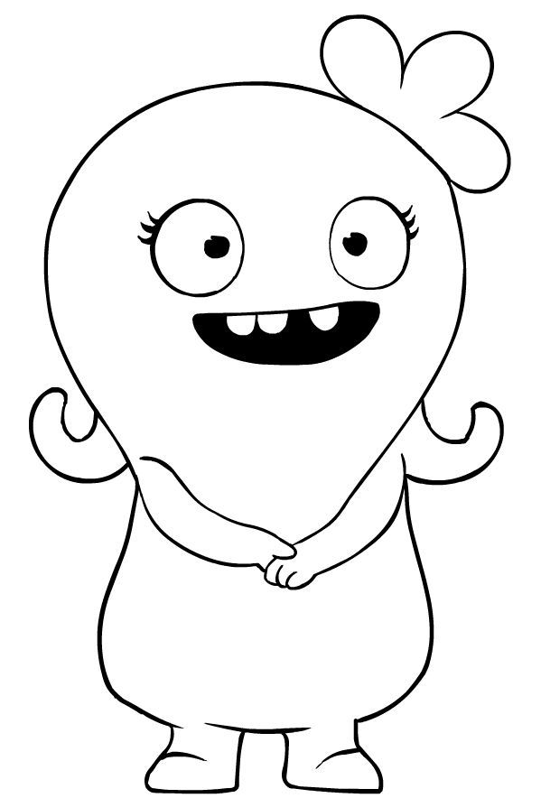 Ugly Dolls Mandy Coloring Pages