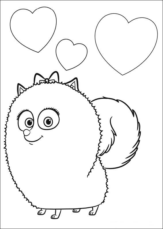 Secret Life Of Pets 2 Tiger Coloring Pages