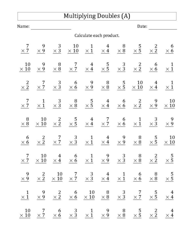 Sixth Grade Free Printable 6th Grade Math Worksheets