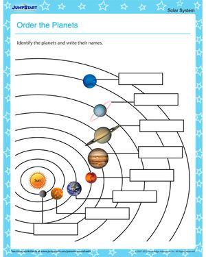 Free Solar System Worksheets 5th Grade