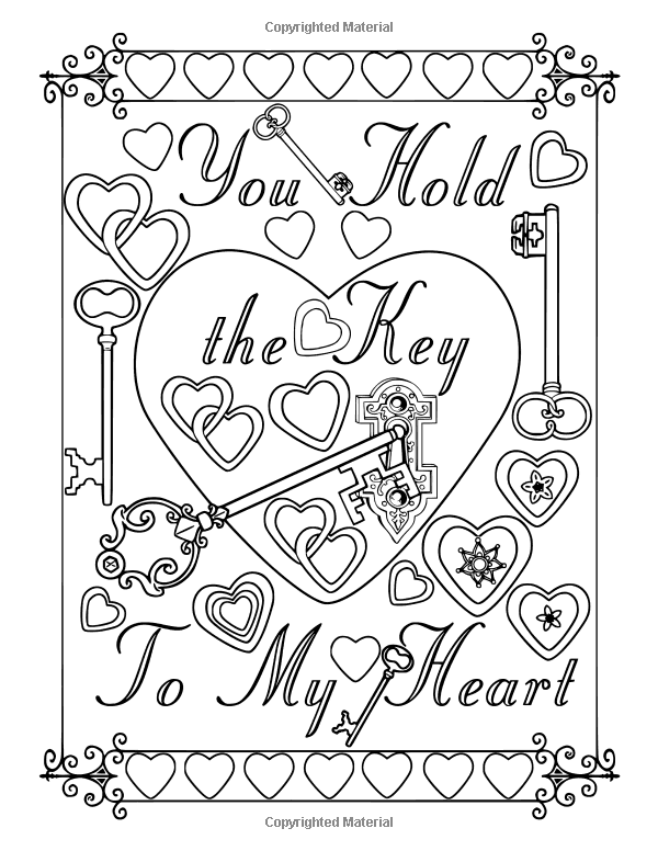 True Love Love Coloring Pages