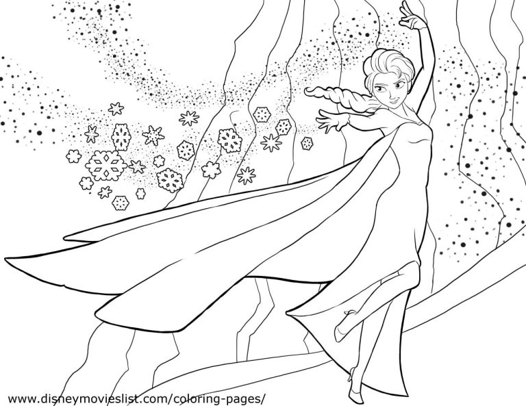 Frozen Coloring Pictures Printable