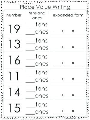 3rd Grade Tens And Ones Worksheets Pdf