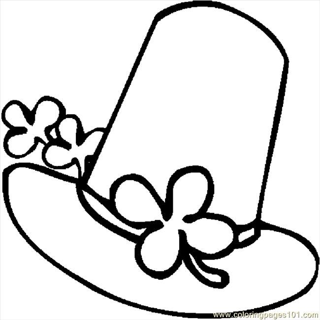 Hat Coloring Pages Printable