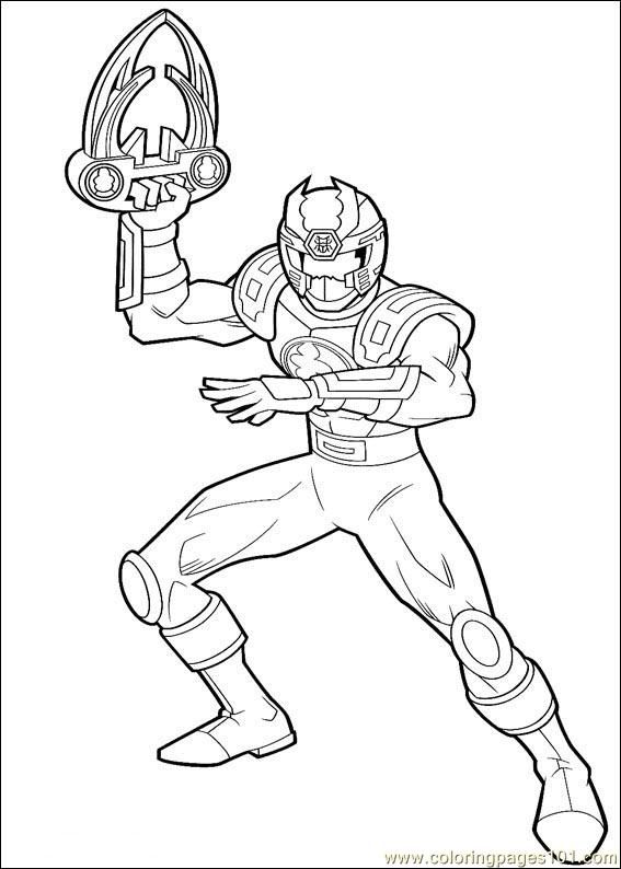 Power Rangers Ninja Steel Coloring Pages Free