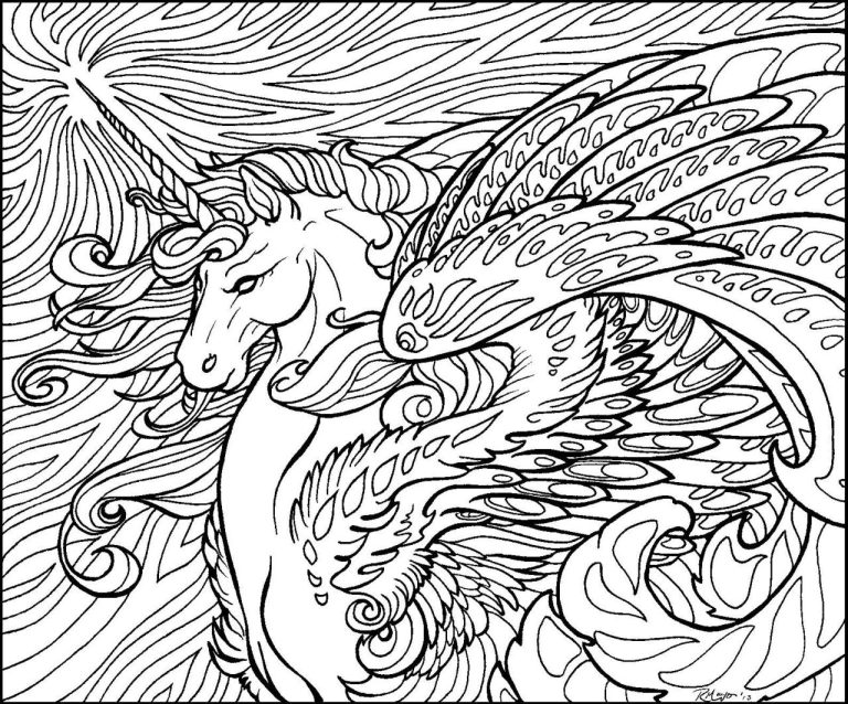 Difficult Coloring Pages Of Dragons