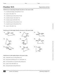 Grade 10 Trigonometry Worksheets With Answers