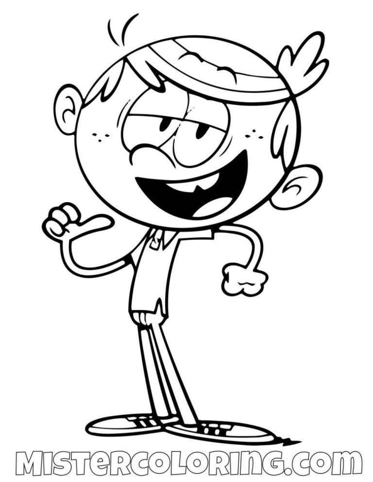 The Loud House Coloring Pages Leni