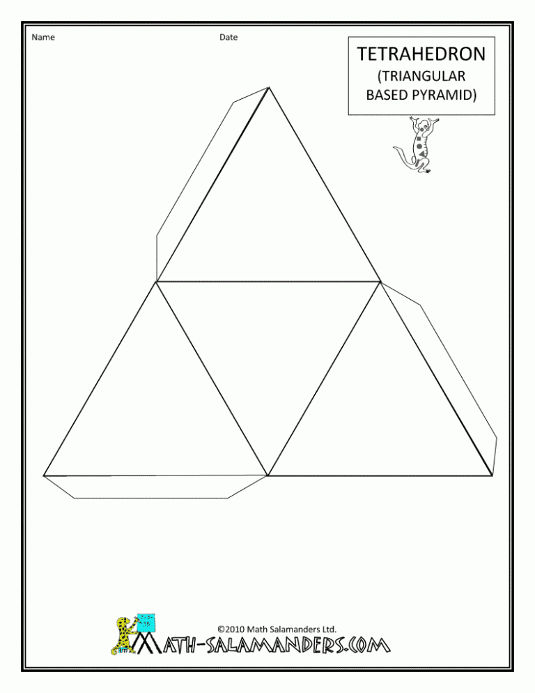 Printable Pictures Of Solid Shapes