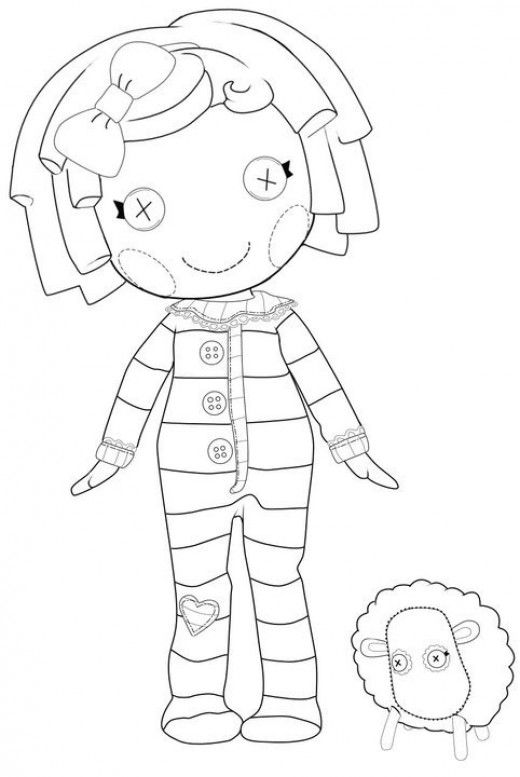 Lalaloopsy Dolls Coloring Pages