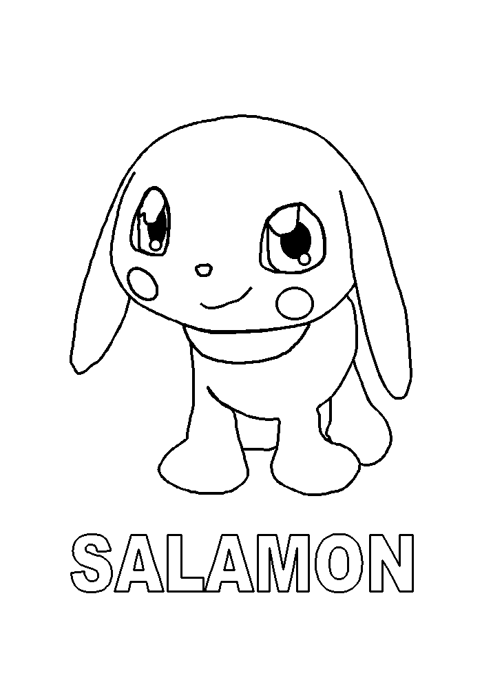 Digimon Adventure Digimon Coloring Pages