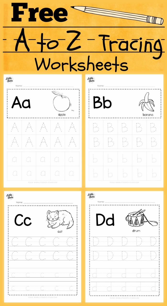 Downloadable Free Printable Beginner Preschool Worksheets