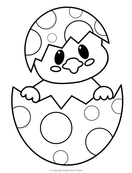 Easter Coloring Pages For Kids🐰