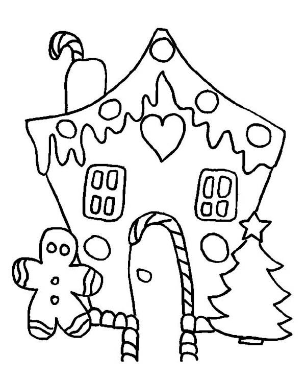 Printable Christmas Cookie Coloring Pages