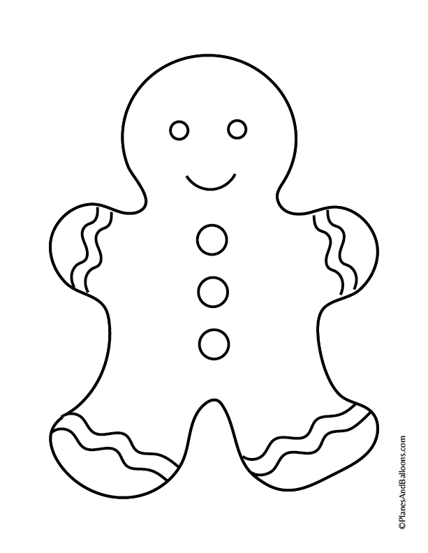 Printable Christmas Coloring Pages For Preschoolers