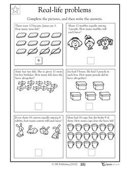 2nd Grade Math Worksheets Subtraction Word Problems