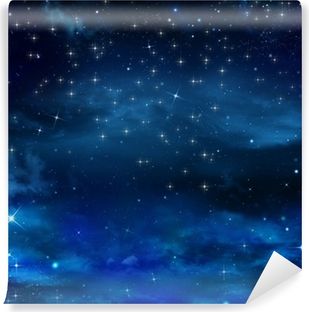 Starry Night Night Sky Coloring Page