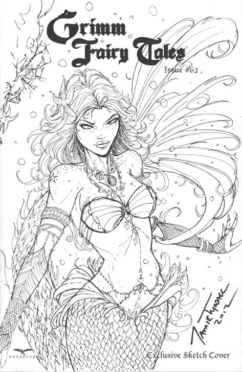 Grimm Fairy Tale Coloring Pages