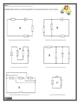 Drawing Simple Circuits Worksheet