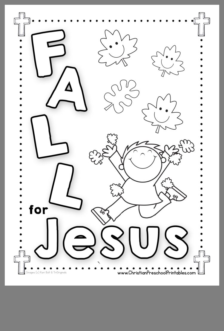 Pre K Coloring Pages Fall