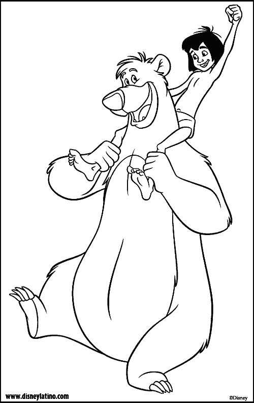 King Louie Jungle Book Coloring Pages