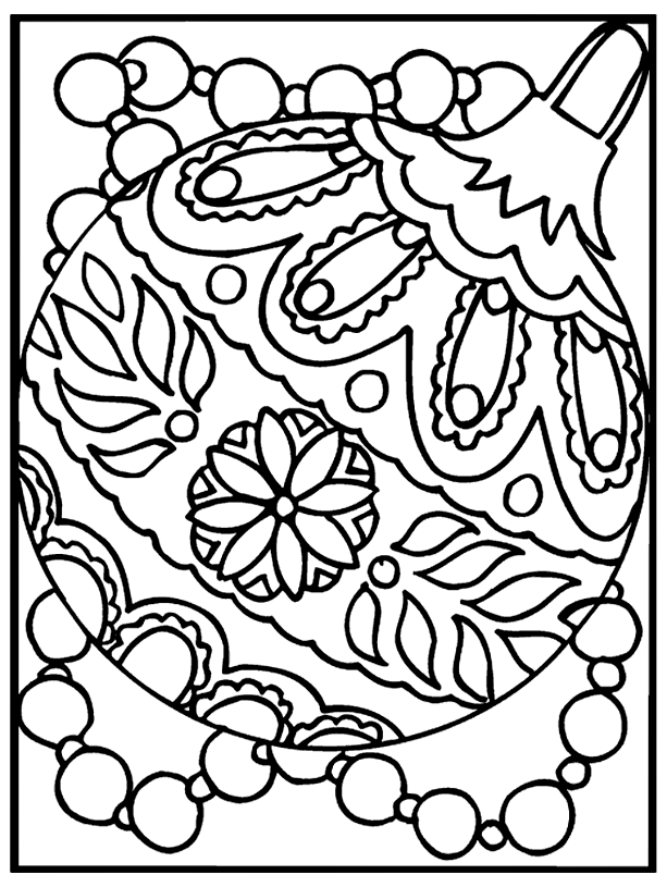 Christmas Coloring Pages Free Printable
