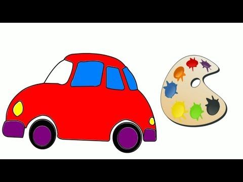 Easy Car Colouring Pictures