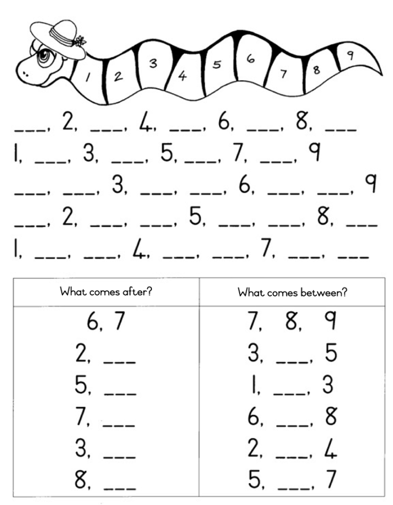 Early Childhood Beginner Kindergarten Math Worksheets Pdf