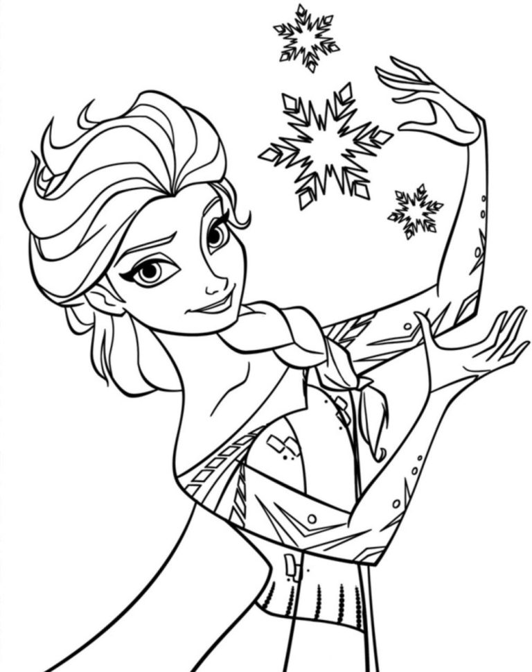 Frozen Coloring Printables Free